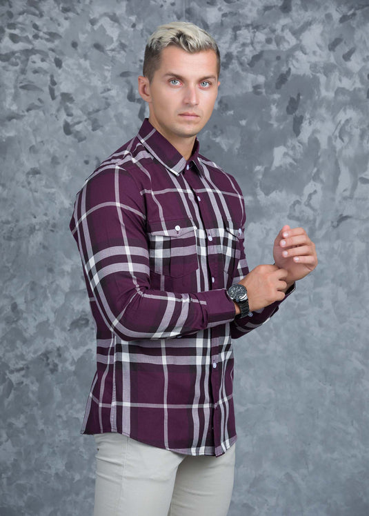 Casual Wear Check Shirt