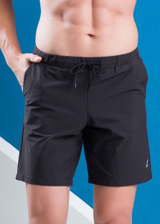 Active Wear Short With Side Panel