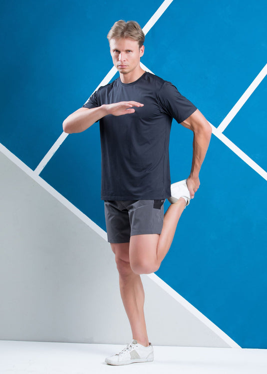 Active Wear T-shirt with Back Panel