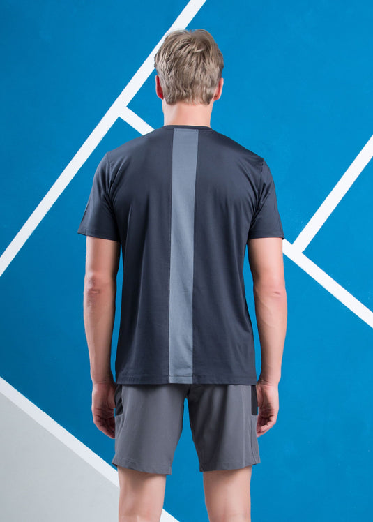 Active Wear T-shirt with Back Panel