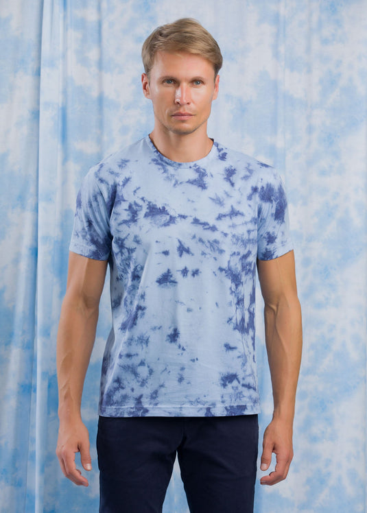 TIE DYE CREW NECK T-SHIRT