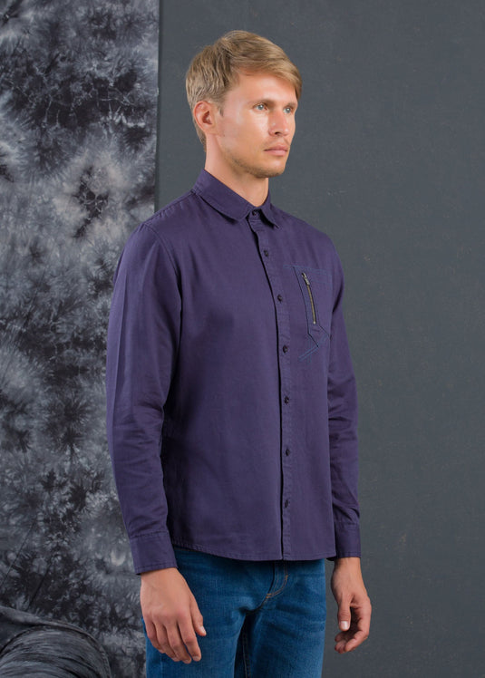 CASUAL WEAR DETAILED  L/S SHIRT