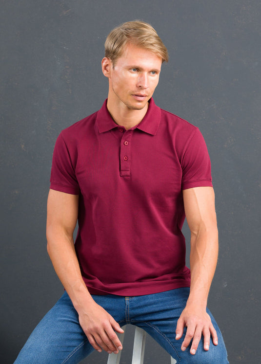 Casual Wear Slim Fit Polo T-Shirt