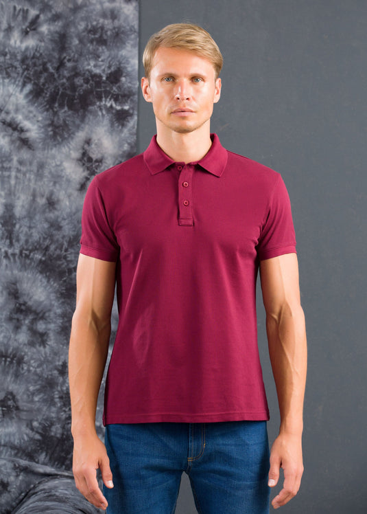 Casual Wear Slim Fit Polo T-Shirt