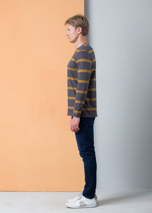 Casual Wear Stripe L/S T-Shirt