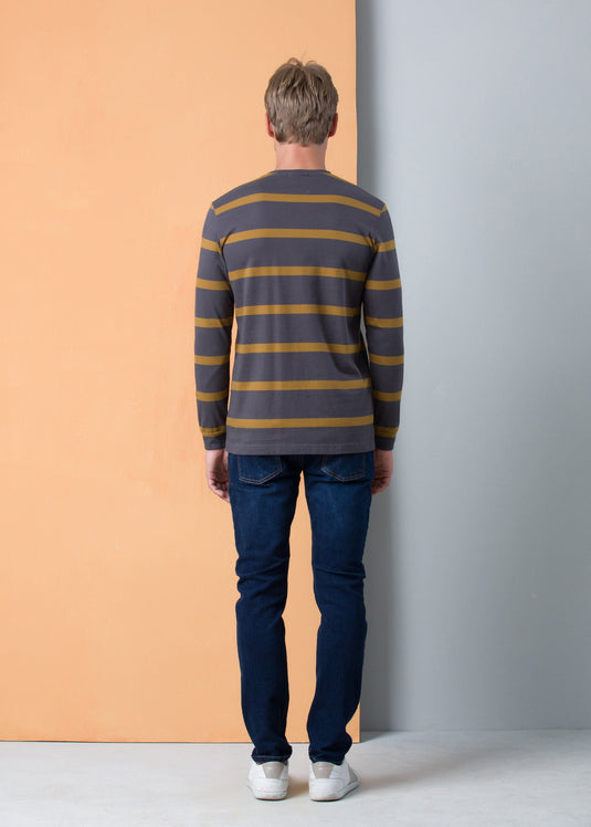 Casual Wear Stripe L/S T-Shirt