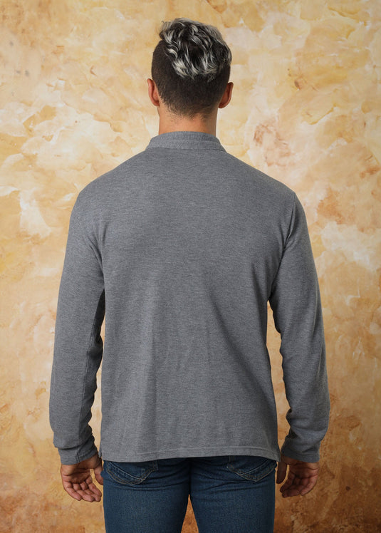Mao Collar L/S Tee