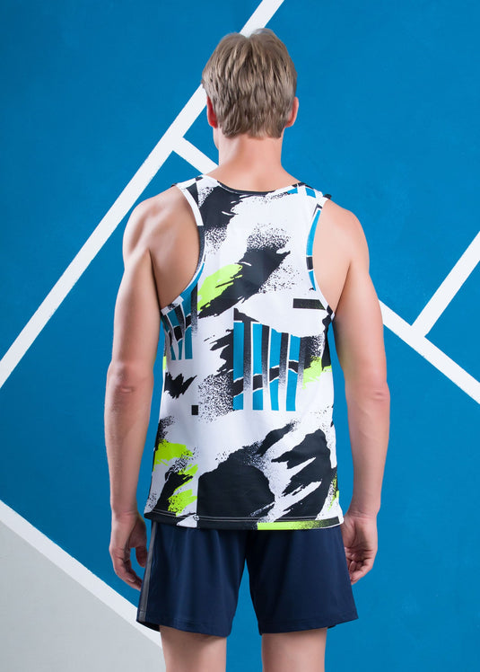 Active Wear Printed Tank Top