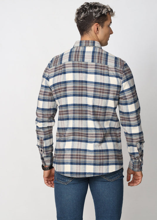 Casual Wear Check L/S Shirt