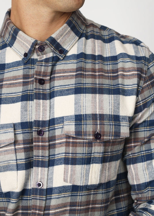 Casual Wear Check L/S Shirt