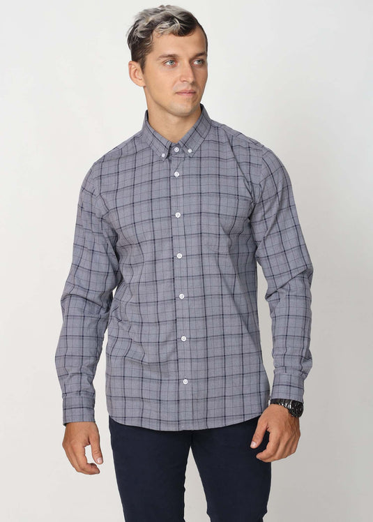 Casual Wear Check L/S Shirt