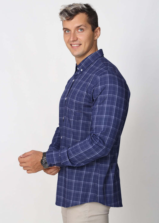 Casual Wear Check L/S Shirt