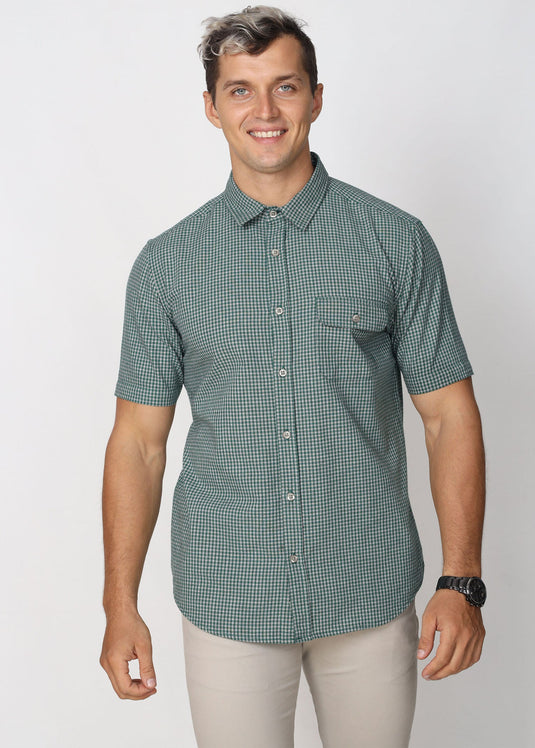 Casual Wear Check S/S Shirt