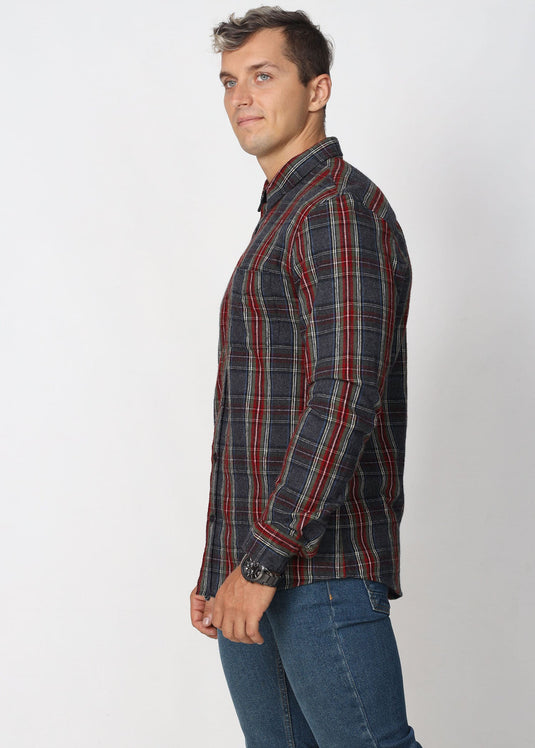 Casual Wear Check L/S Shirt