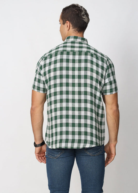 Casual Wear S/S Shirt with Flap Pocket