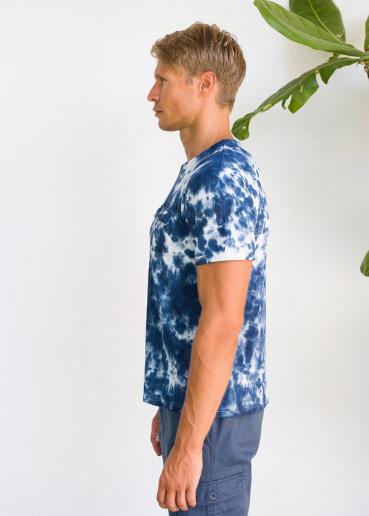 Tie Dye T-Shirt with Pkt