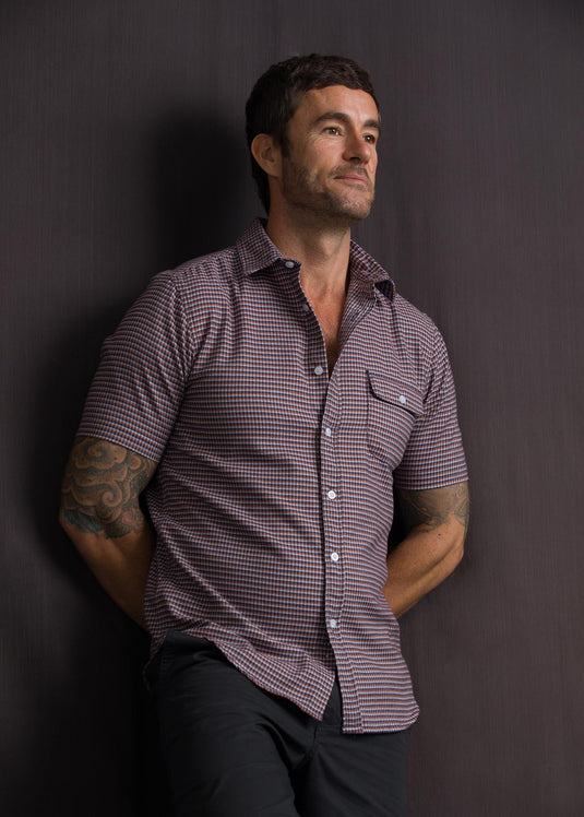 Casual Wear Check S/S Shirt