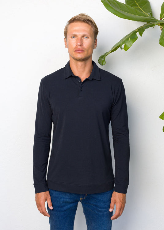 Self Collar L/S T-Shirt