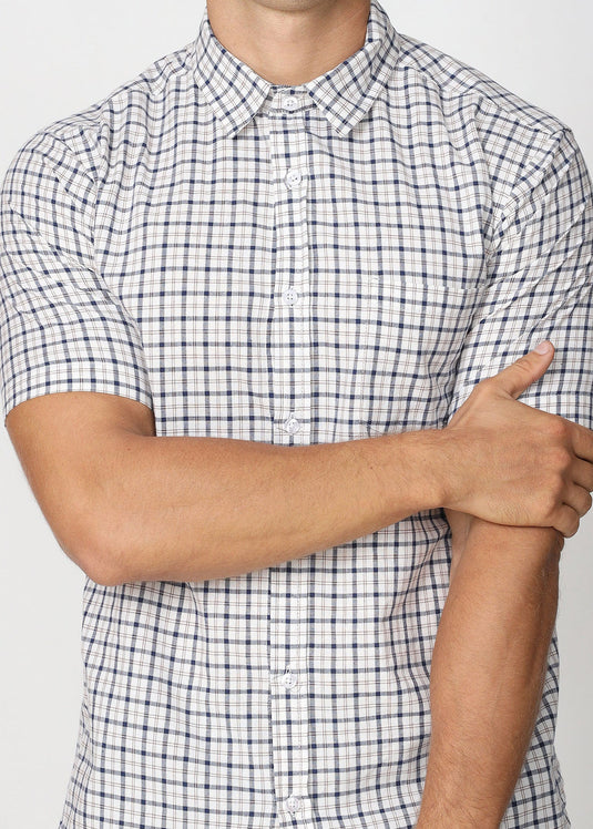 Casual Check S/S Shirt