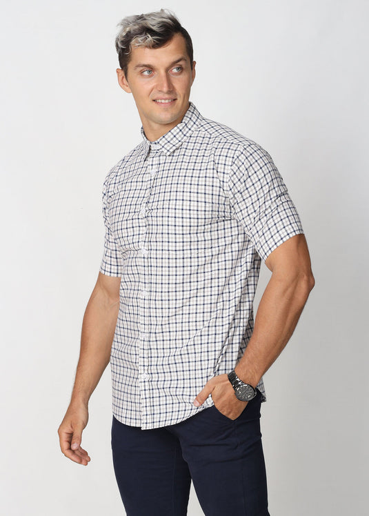 Casual Check S/S Shirt