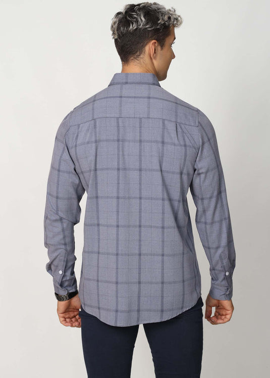 Casual Wear Check L/S Shirt