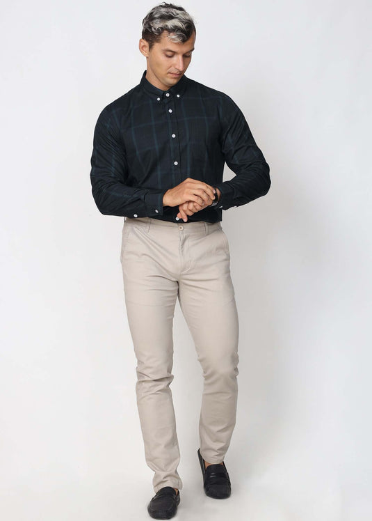 Casual Wear Check L/S Shirt