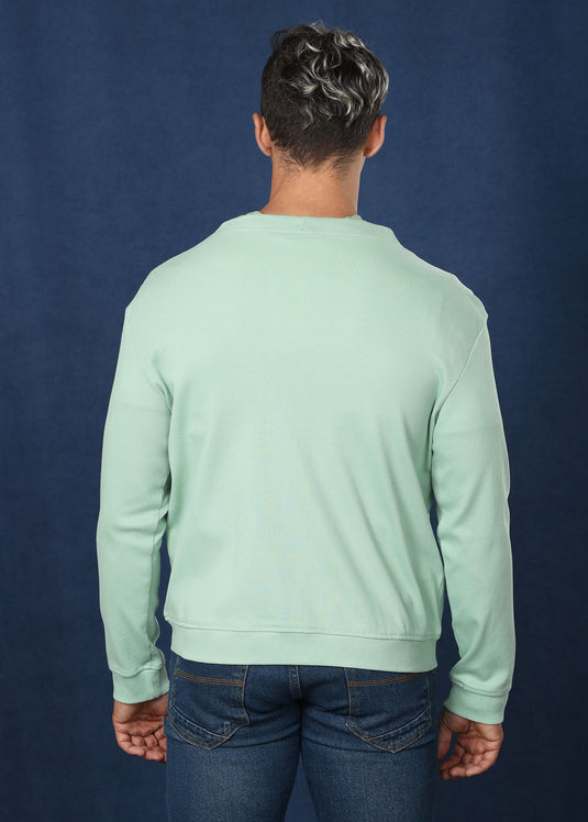 Mint Green Cotton Rich Cardigan