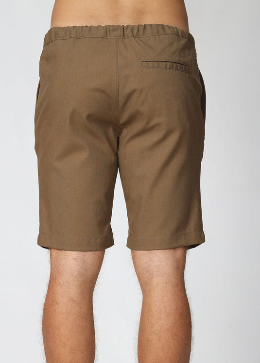 Turmeric Linen Draw Cord Short