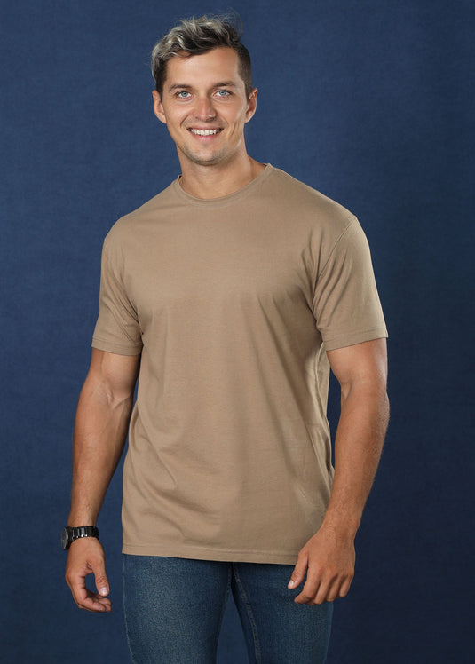 Wood Crew Neck Tee (Slim Fit)