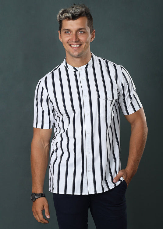 Casual Stripe S/S Shirt