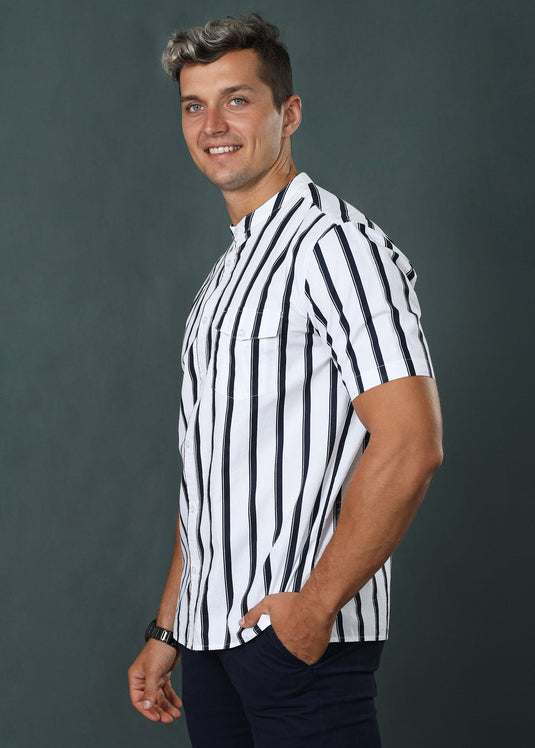 Casual Stripe S/S Shirt