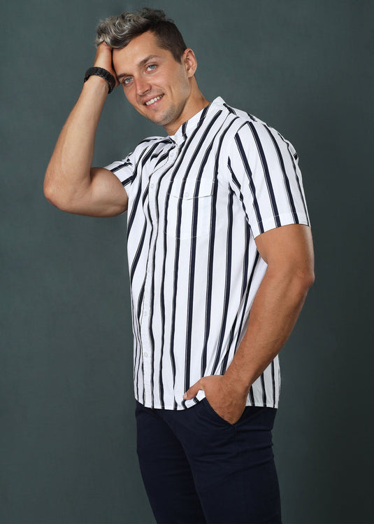 Casual Stripe S/S Shirt
