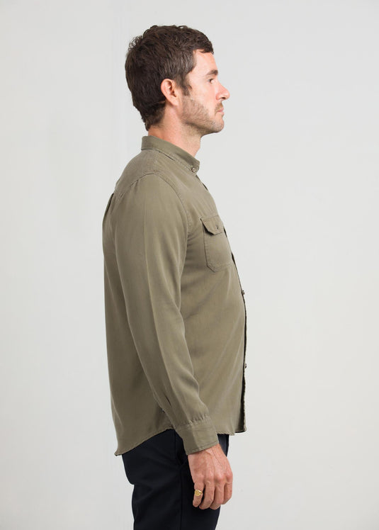 Casual Wear Double Pkt L/S Shirt
