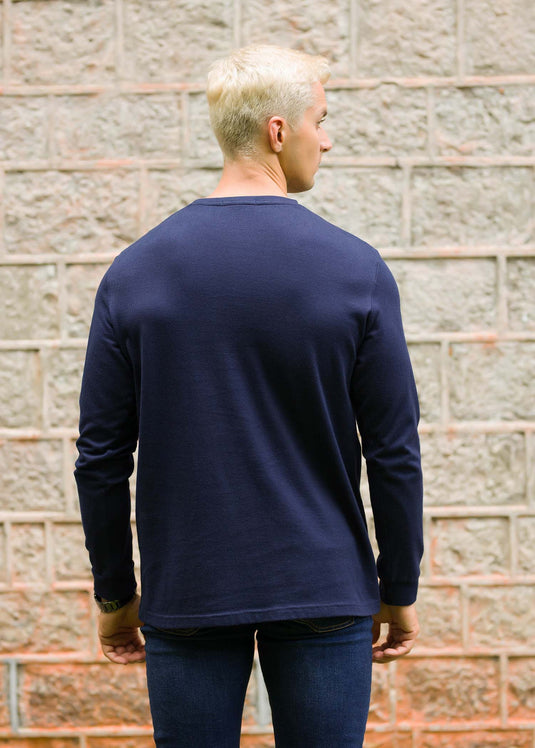 Casual Wear L/S Crew Neck T-Shirt