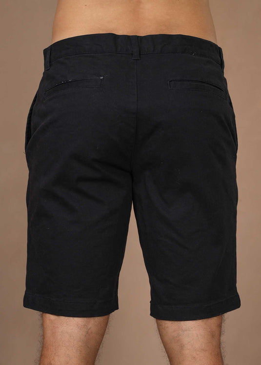 TWILL FLAT FRONT SHORT