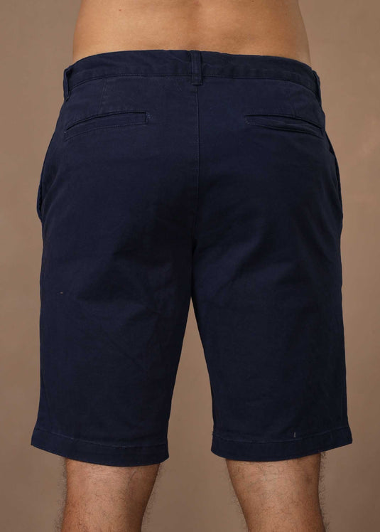 TWILL FLAT FRONT SHORT