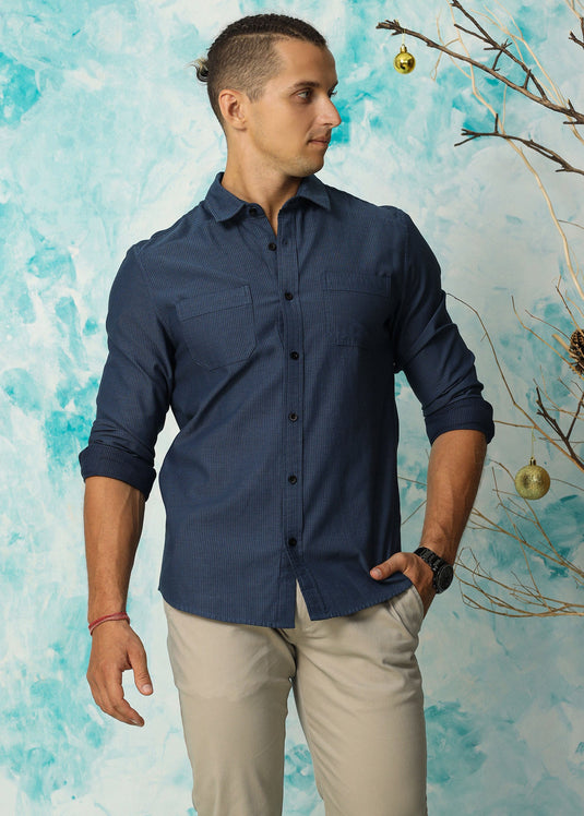 Casual Wear Detailed L/S Shirt