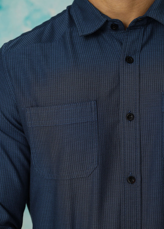 Casual Wear Detailed L/S Shirt
