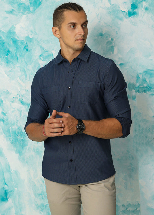 Casual Wear Detailed L/S Shirt