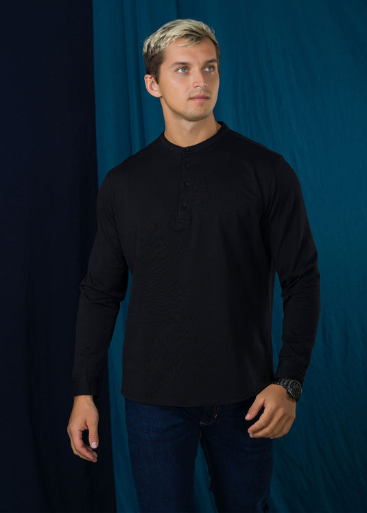 Manderin Collar L/S Shirt (Cos Sample)