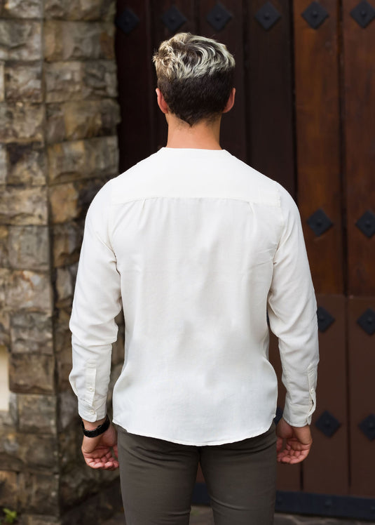 CASUAL WEAR DETAILED  L/S SHIRT