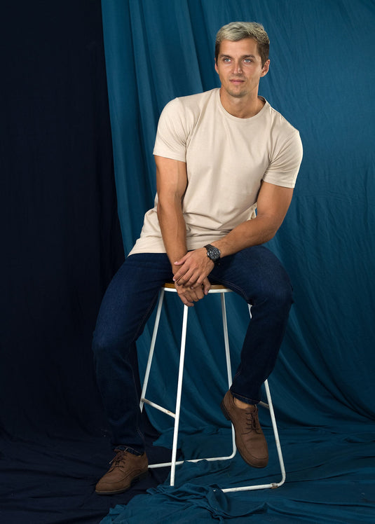 SLIM FIT CREW NECK  T-SHIRT