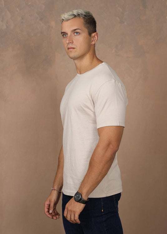 Casual Wear Crew Neck T-Shirt(Slim Fit)