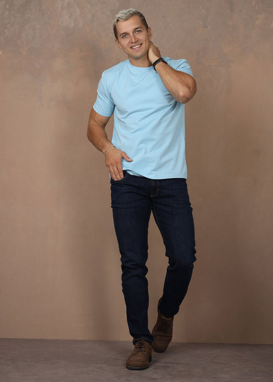 Casual Wear Crew Neck T-Shirt(Slim Fit)