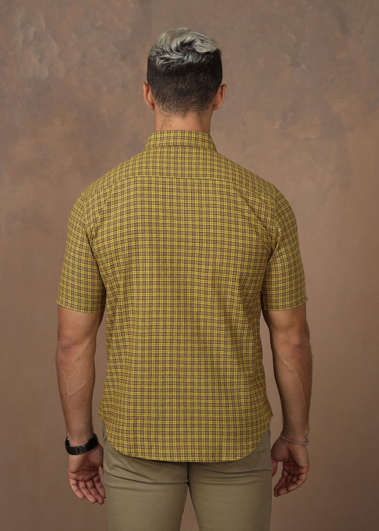 Casual Wear Check S/S Shirt