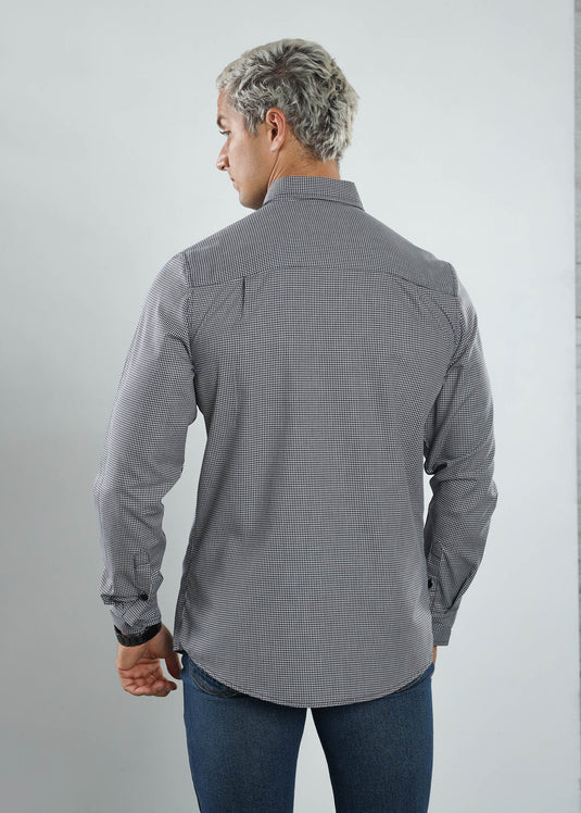 Long Sleeves Check Shirt