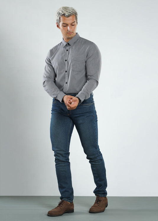Long Sleeves Check Shirt