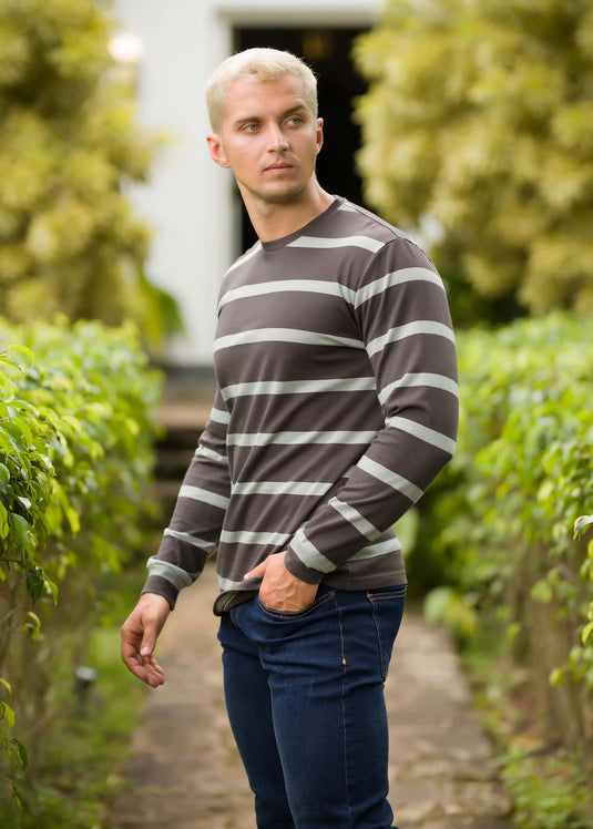 Casual Wear Crew Neck L/S Shirtt