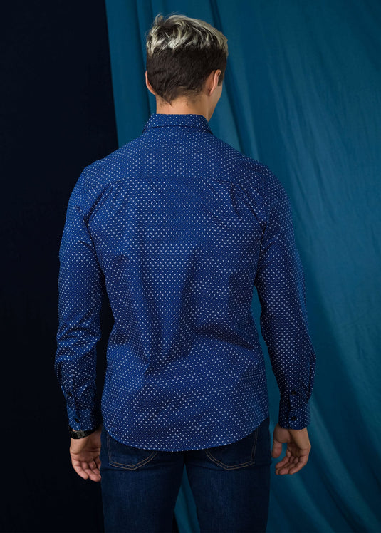 Casual Wear Printed L/S Shirt