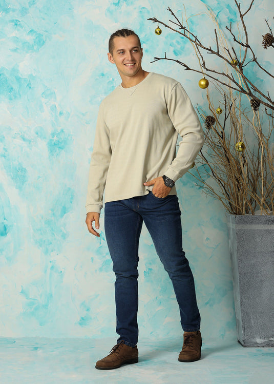 Sweatshirt L/S (Almond)